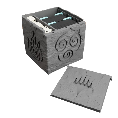 Deckbox 3D - Avatar Elementos