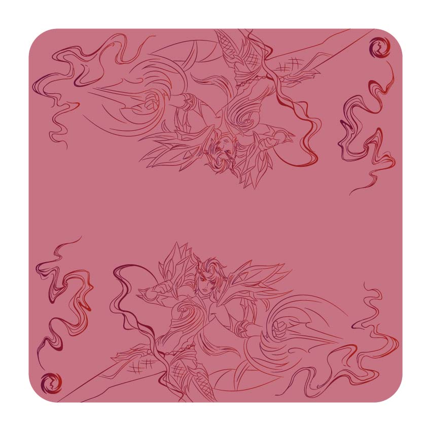 Tapete de Tela – Doble - Kai'sa Lagoon Dragon