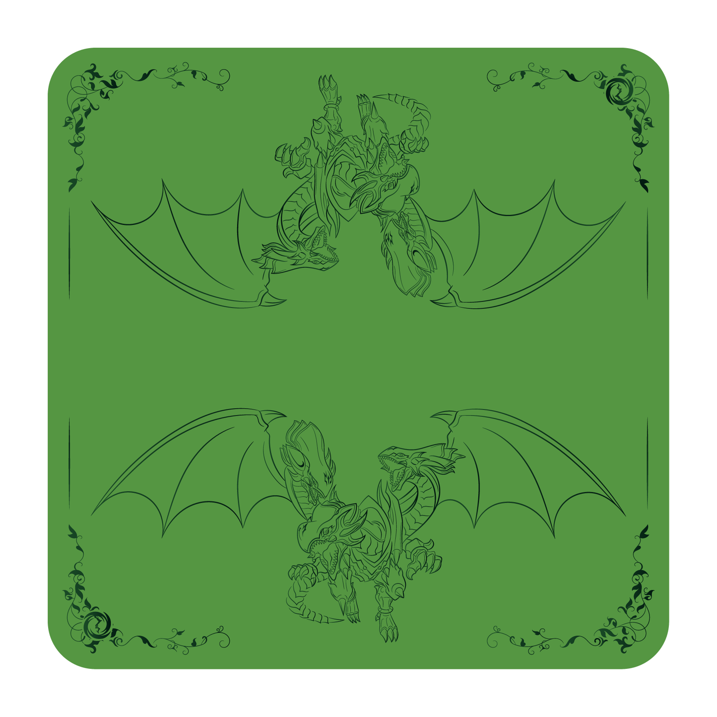 Tapete de Tela – Doble - Dragon Master Magia