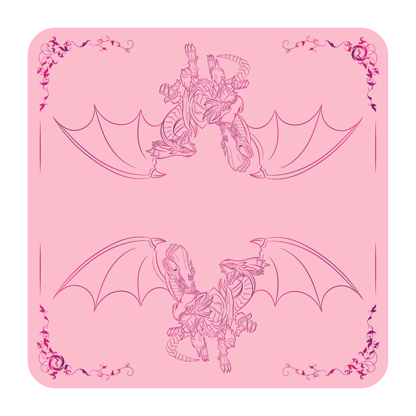 Tapete de Tela – Doble - Dragon Master Magia