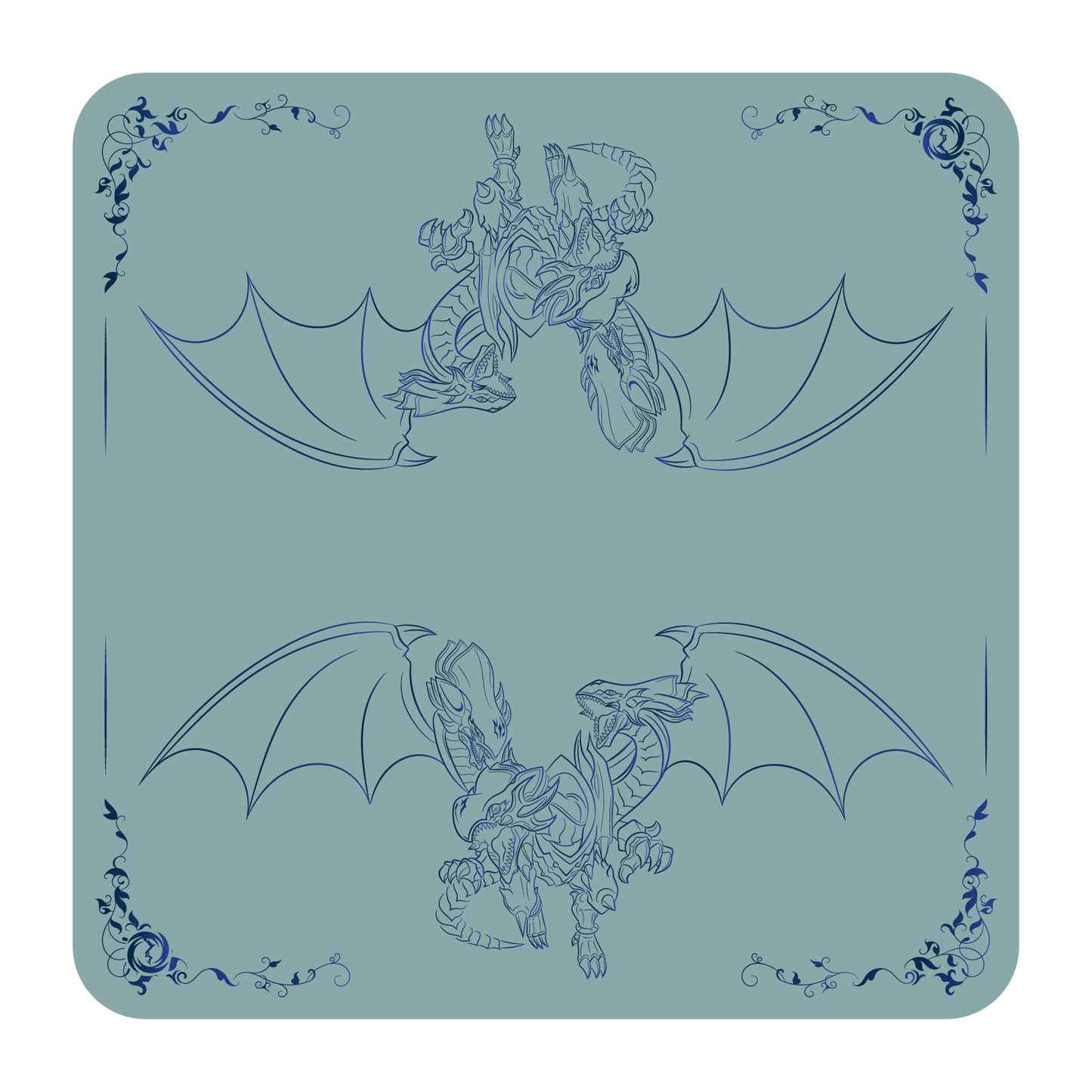 Tapete de Tela – Doble - Dragon Master Magia