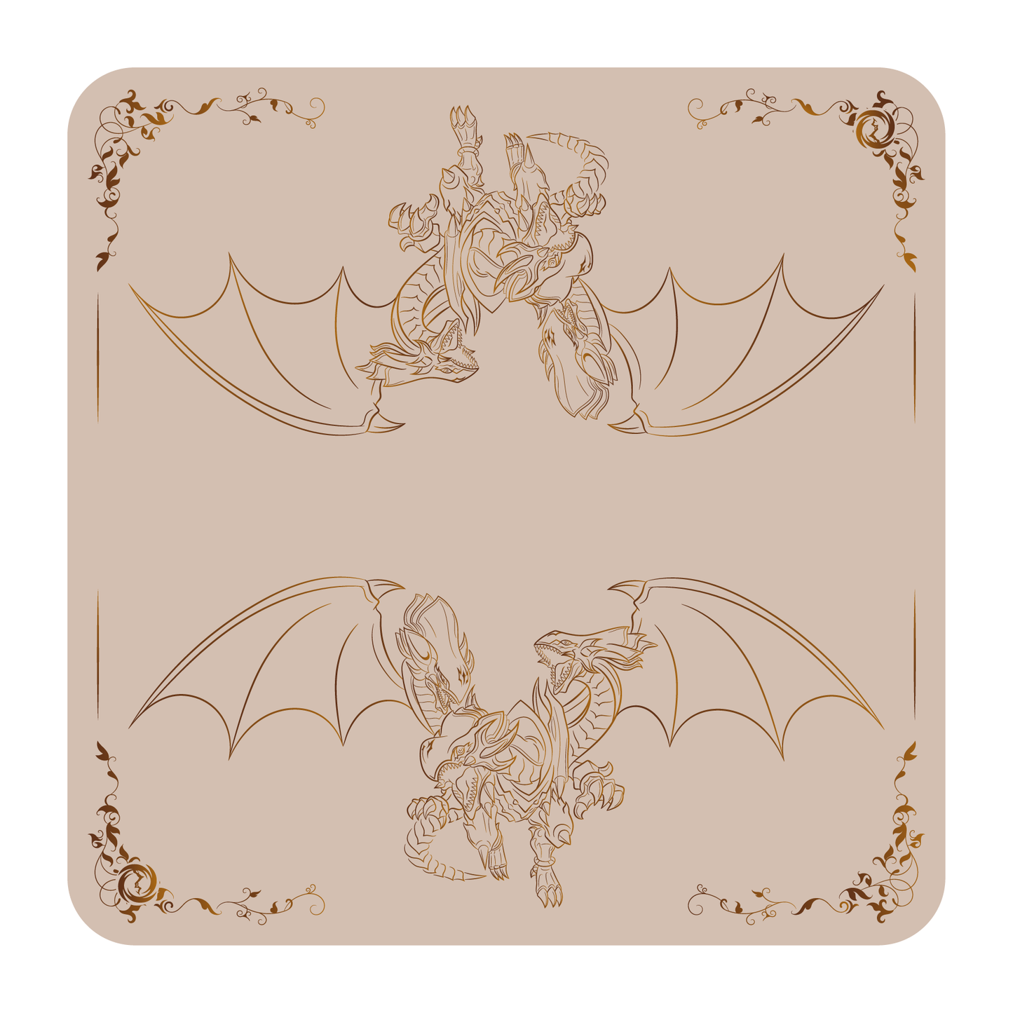 Tapete de Tela – Doble - Dragon Master Magia