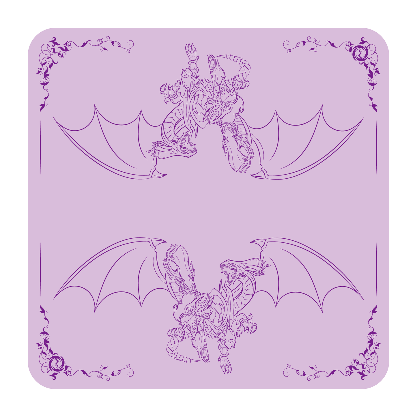 Tapete de Tela – Doble - Dragon Master Magia