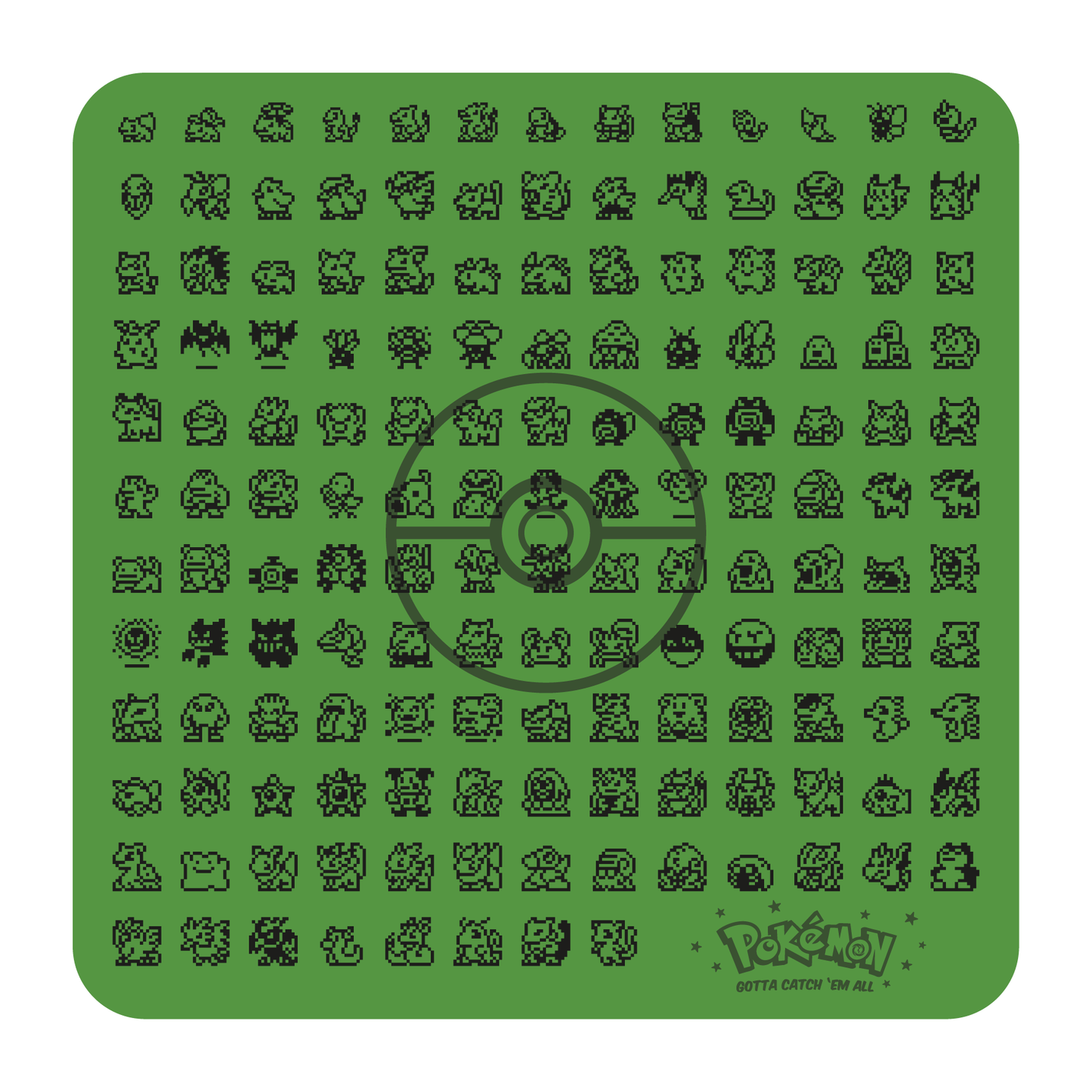 Tapete de Tela – Doble - Pokedex Pokemon