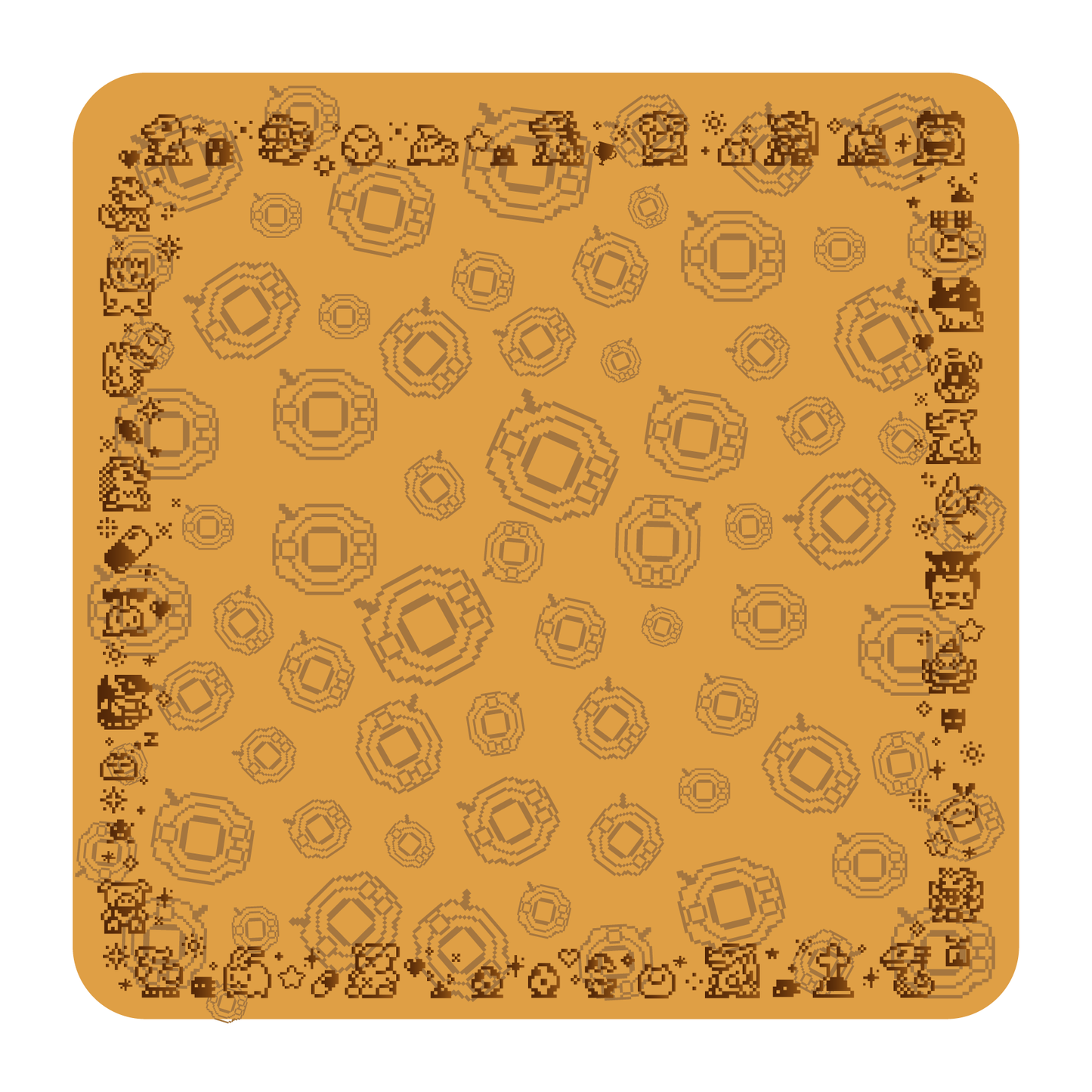 Tapete de Tela – Doble - Tamagotchi Digimon