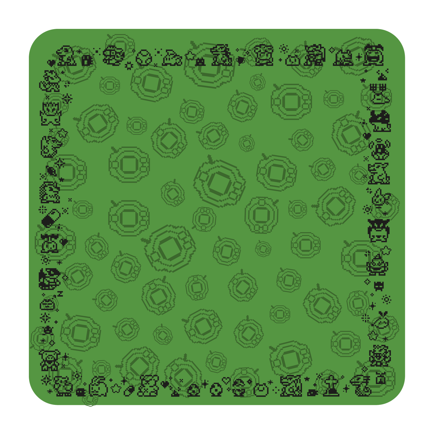 Tapete de Tela – Doble - Tamagotchi Digimon