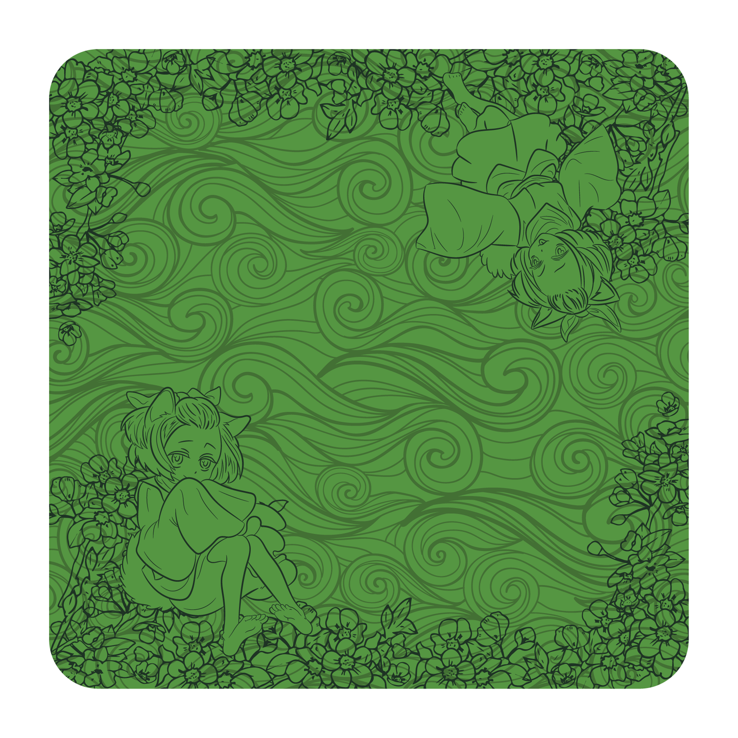 Tapete de Tela – Doble - Ash Blossom
