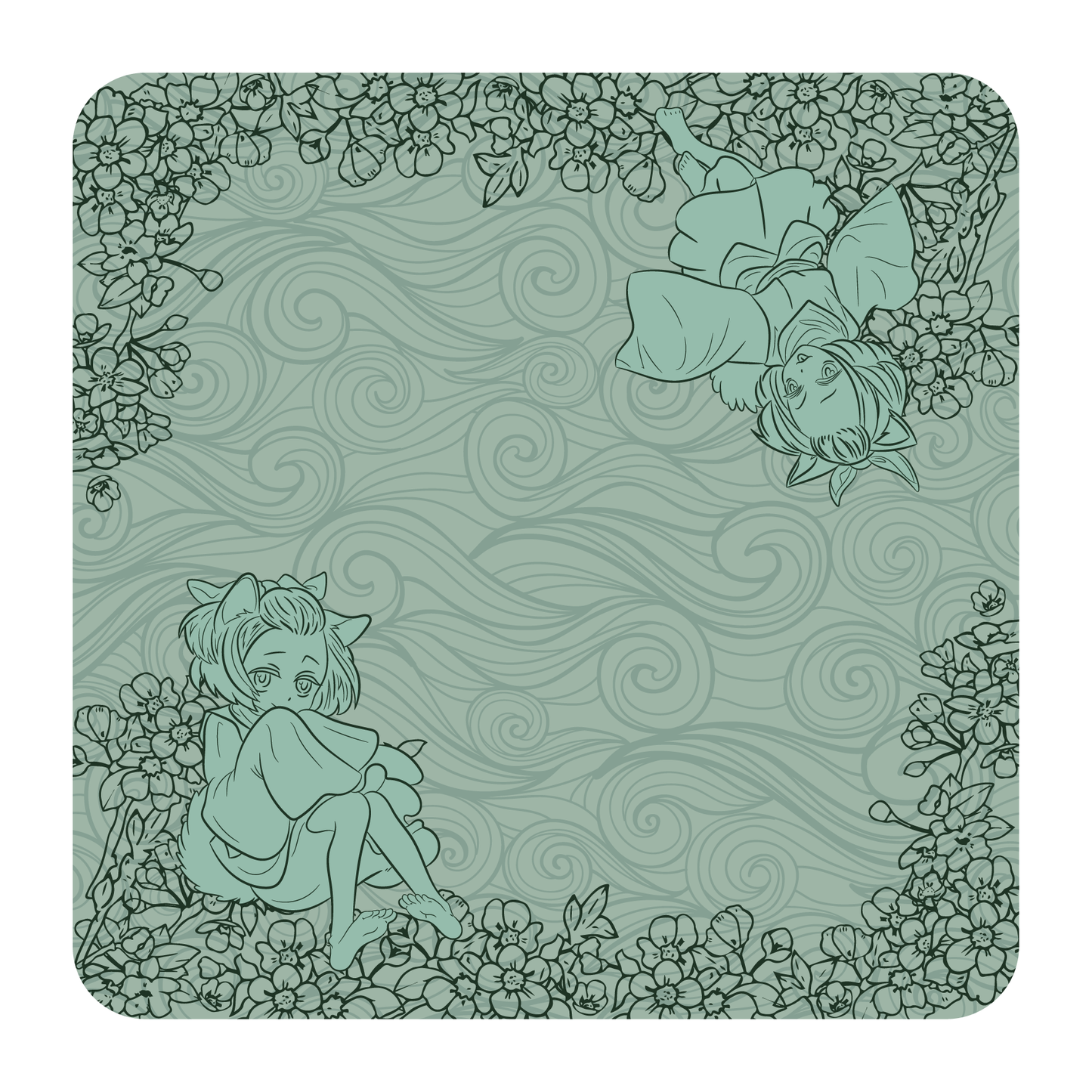 Tapete de Tela – Doble - Ash Blossom