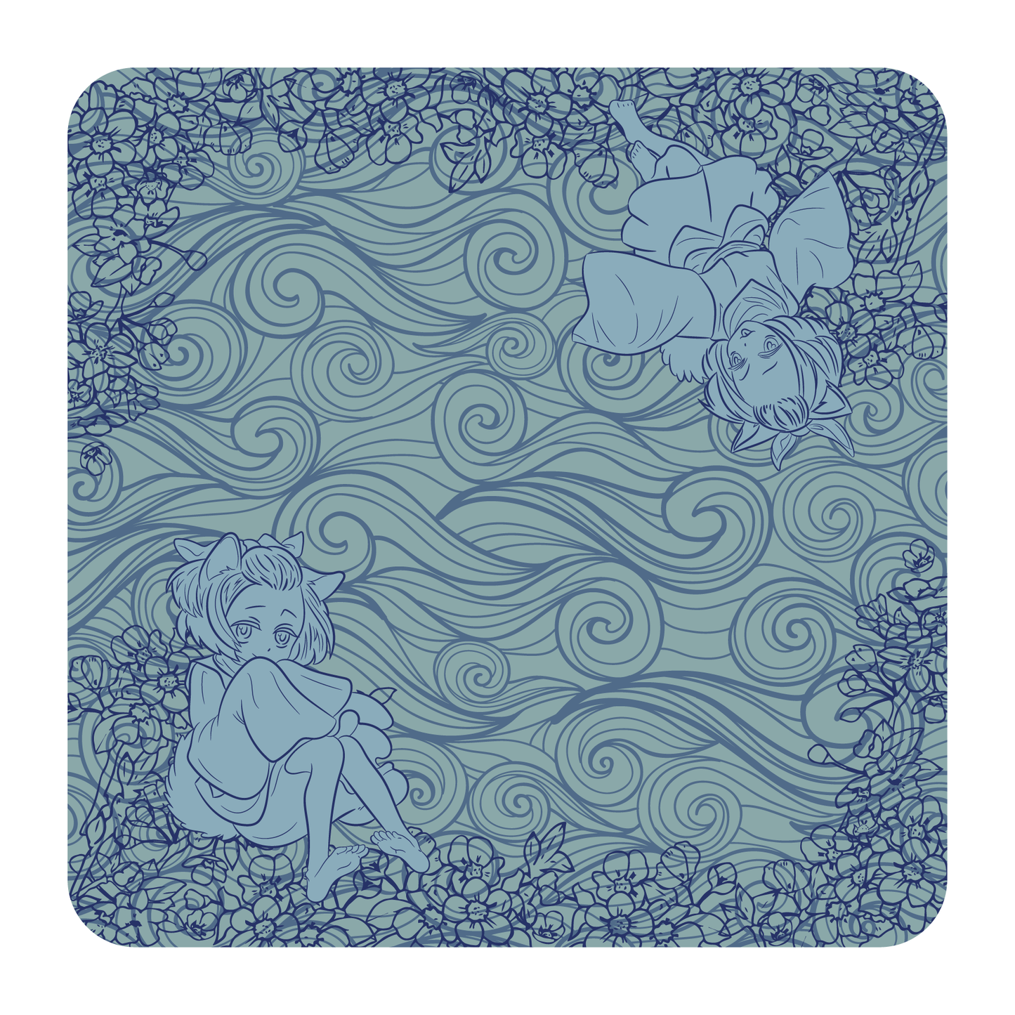 Tapete de Tela – Doble - Ash Blossom