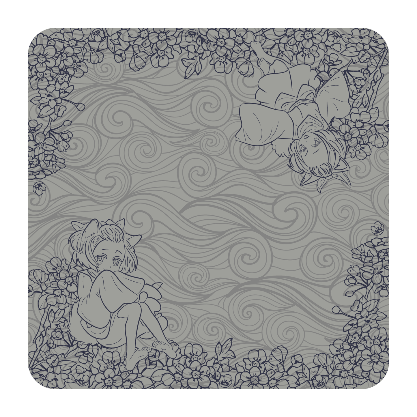 Tapete de Tela – Doble - Ash Blossom