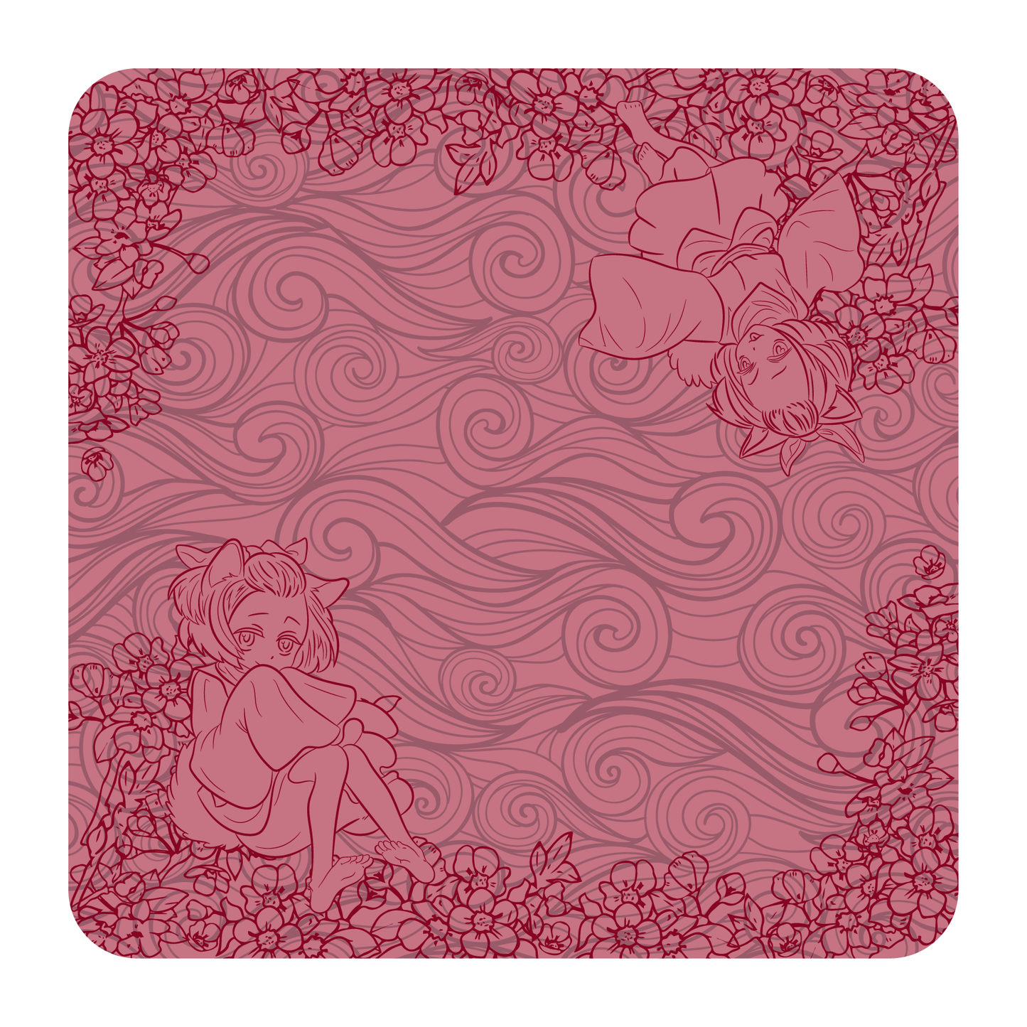 Tapete de Tela – Doble - Ash Blossom