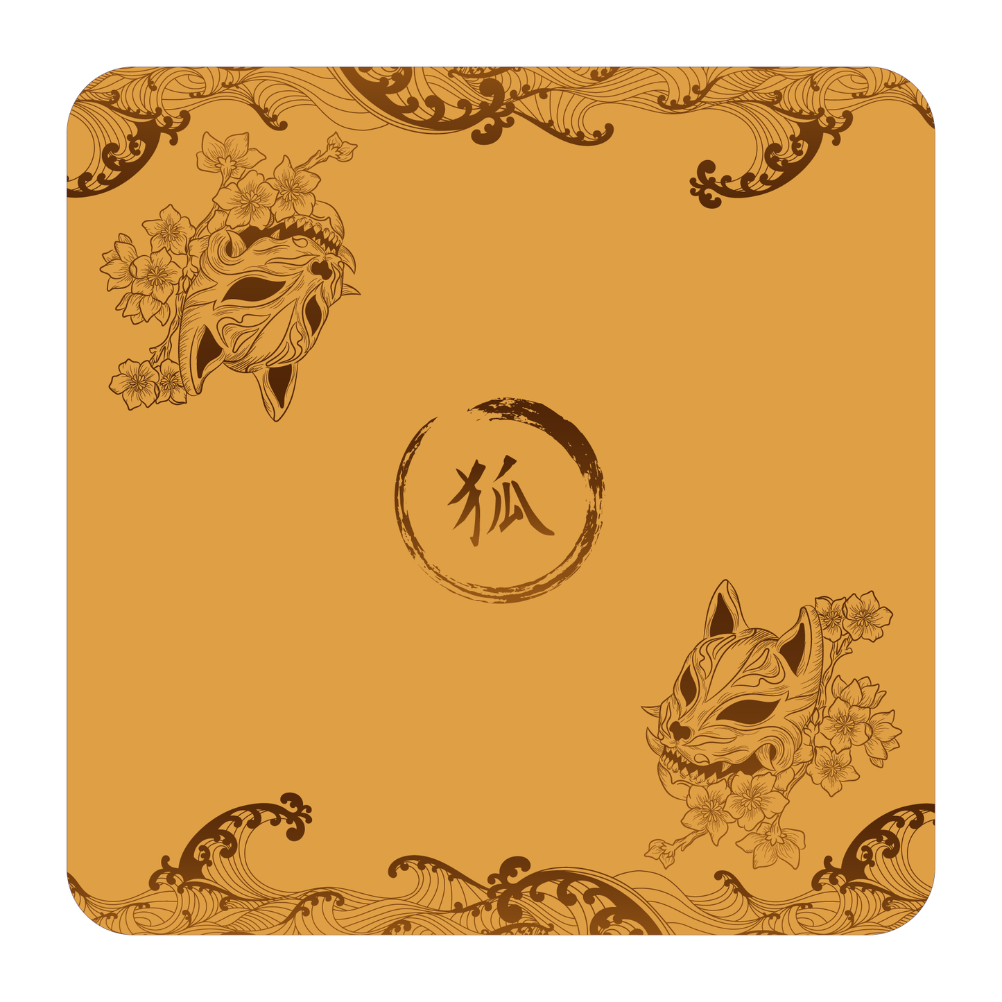 Tapete de Tela – Doble - Kitsune