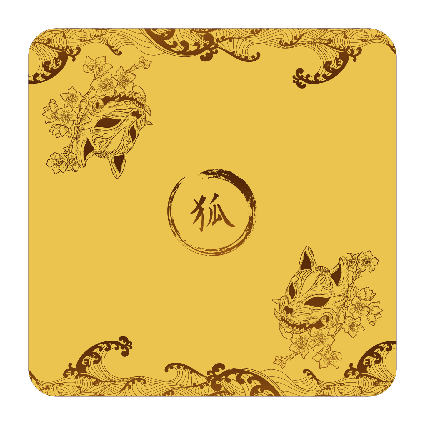 Tapete de Tela – Doble - Kitsune