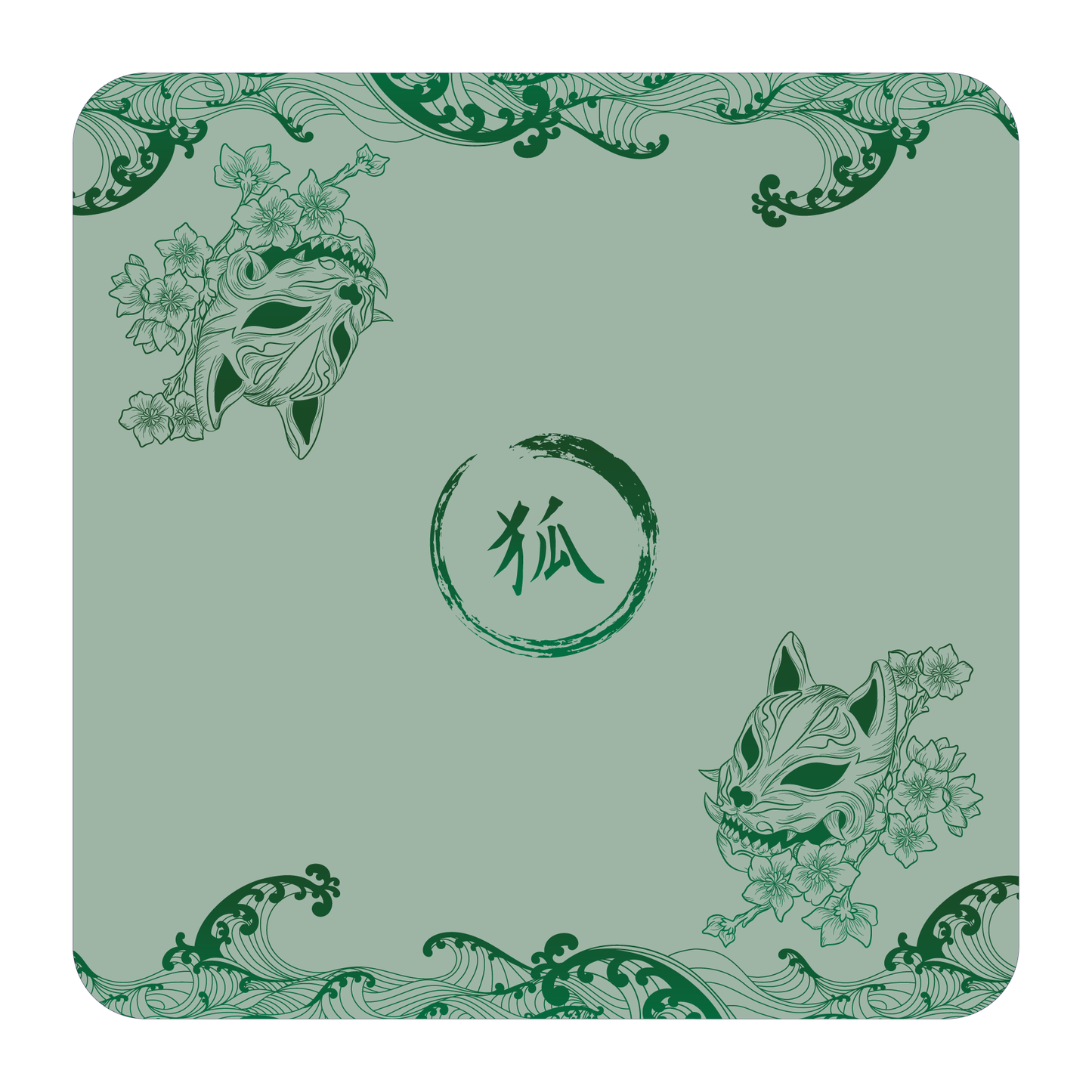 Tapete de Tela – Doble - Kitsune