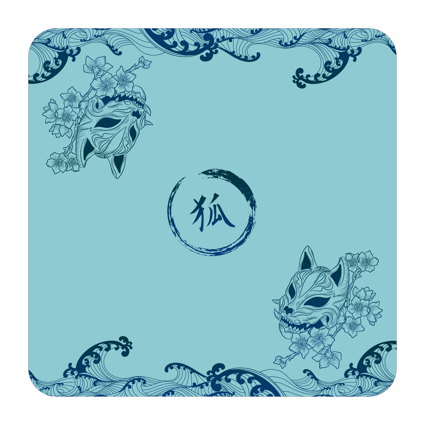 Tapete de Tela – Doble - Kitsune