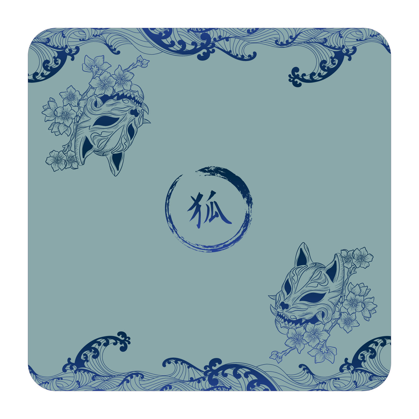 Tapete de Tela – Doble - Kitsune