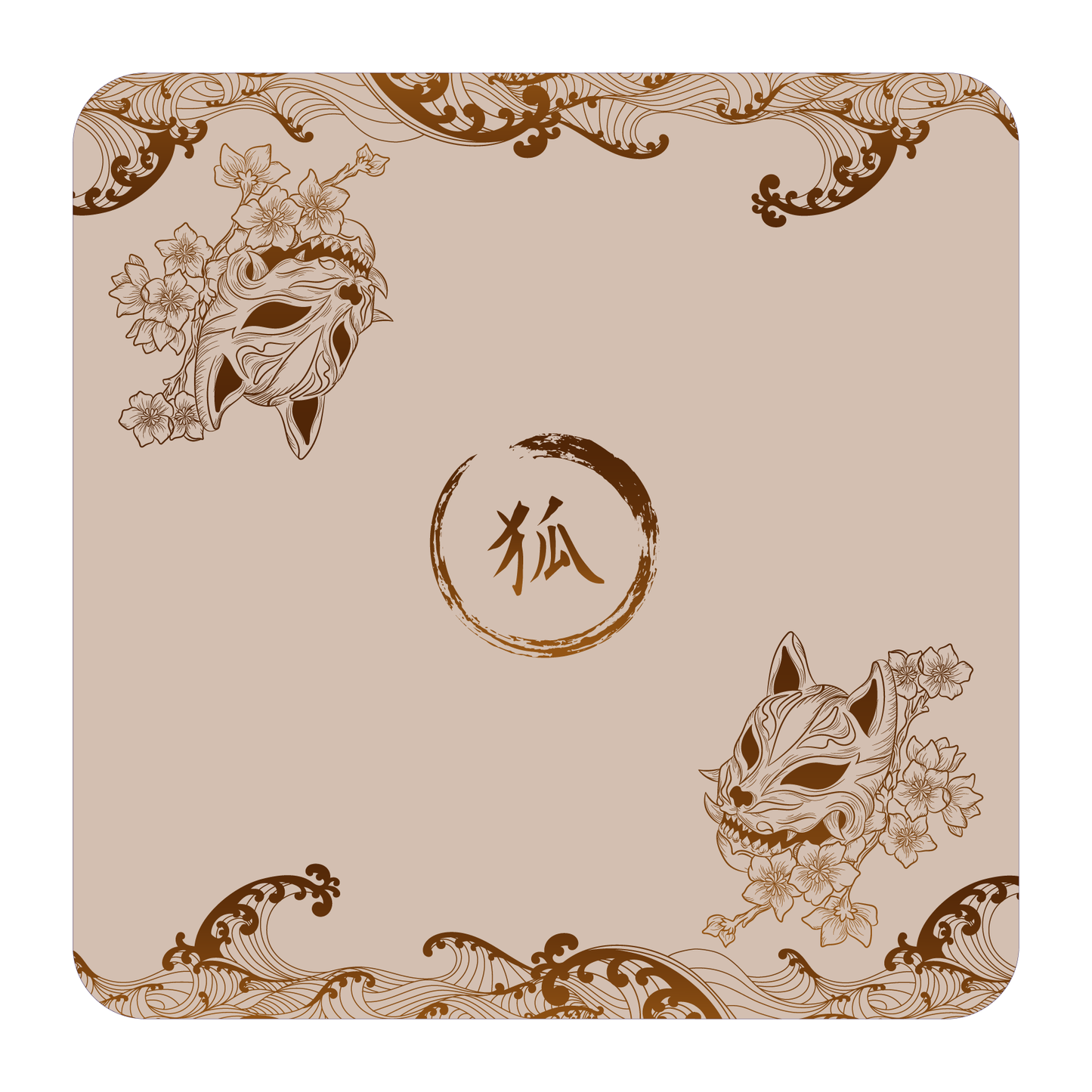 Tapete de Tela – Doble - Kitsune
