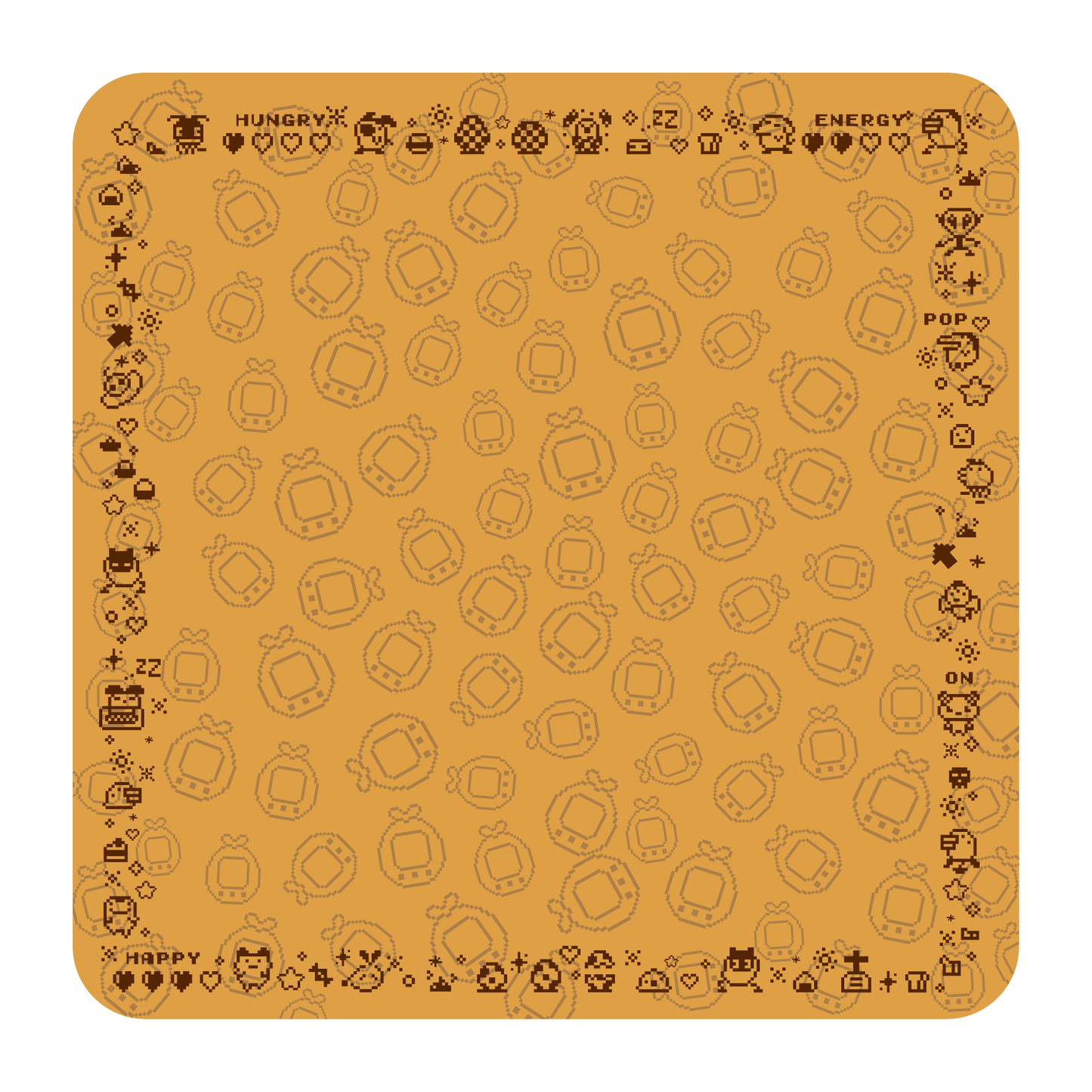 Tapete de Tela – Doble - Tamagotchi