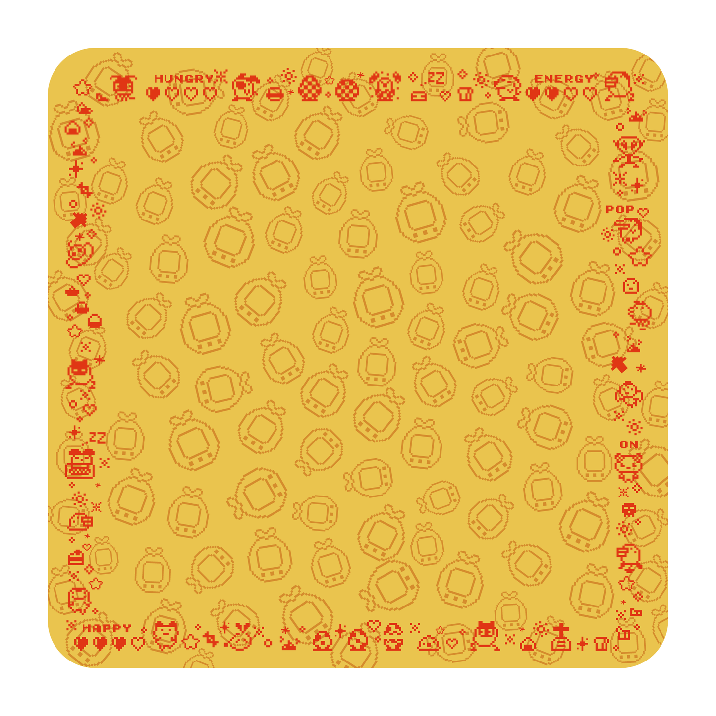 Tapete de Tela – Doble - Tamagotchi