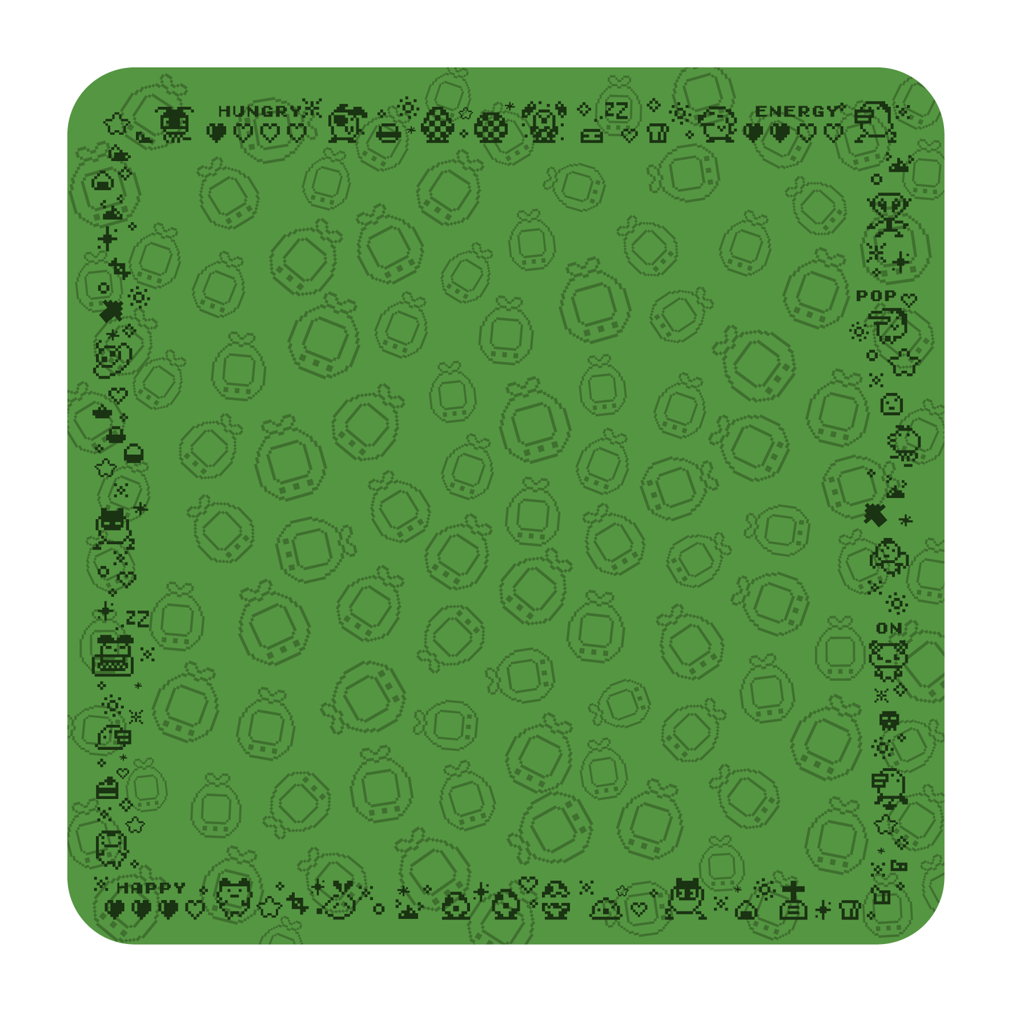 Tapete de Tela – Doble - Tamagotchi