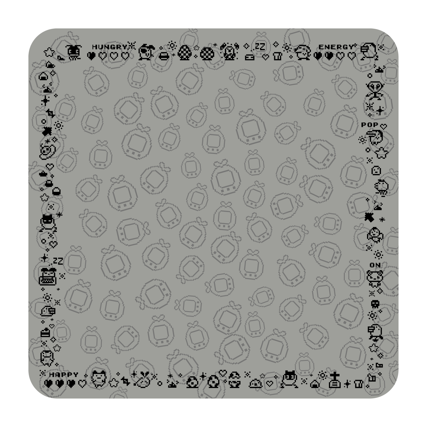 Tapete de Tela – Doble - Tamagotchi