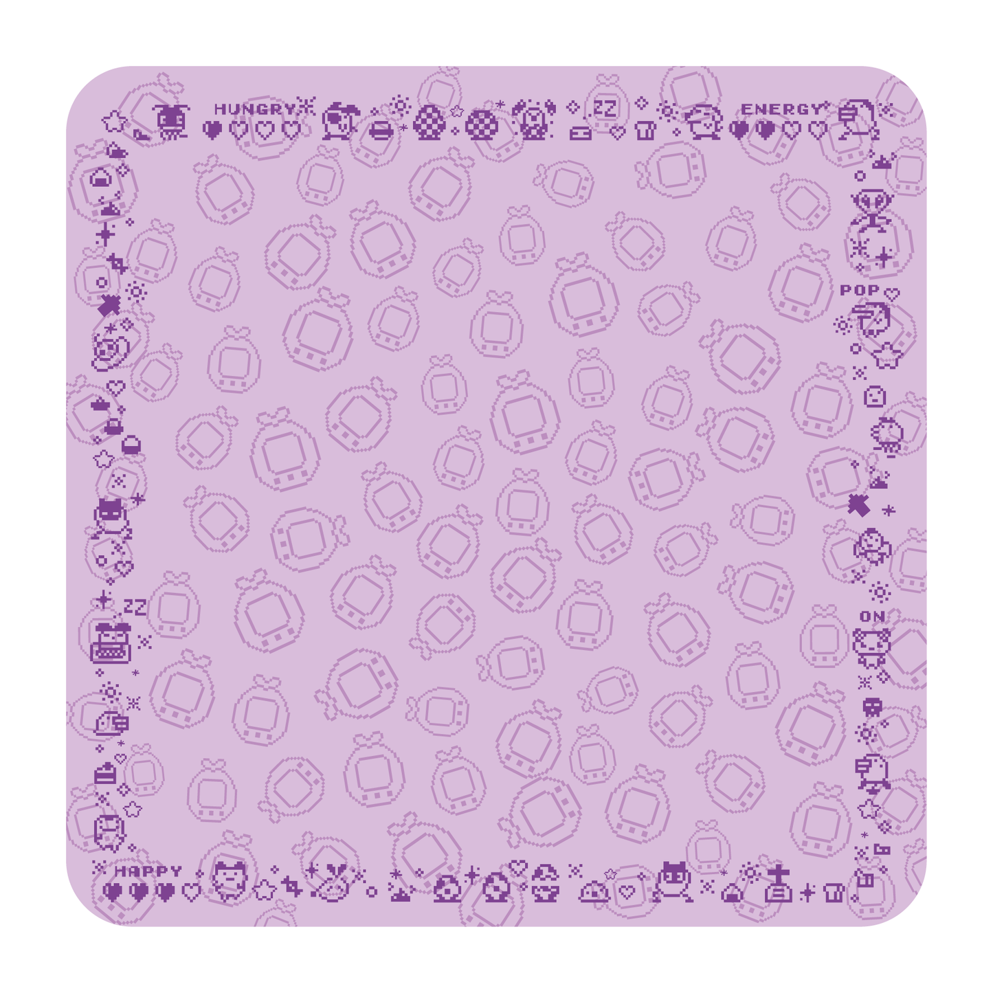 Tapete de Tela – Doble - Tamagotchi