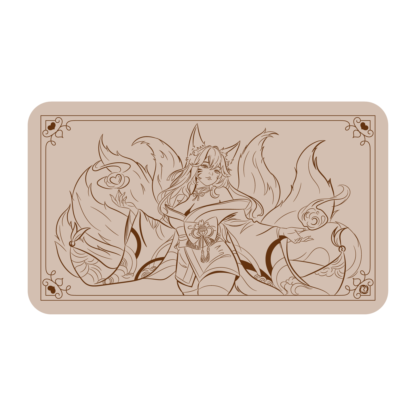 Tapete de Tela – Individual - Ahri