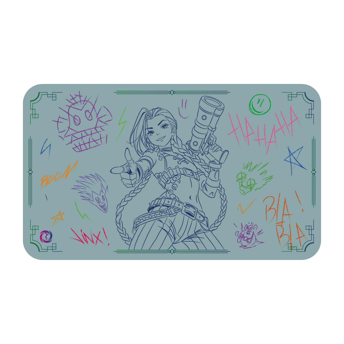 Tapete de Tela – Individual - Jinx