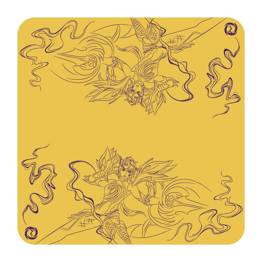 Tapete de Tela – Doble - Kai'sa Lagoon Dragon