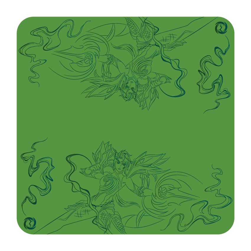 Tapete de Tela – Doble - Kai'sa Lagoon Dragon