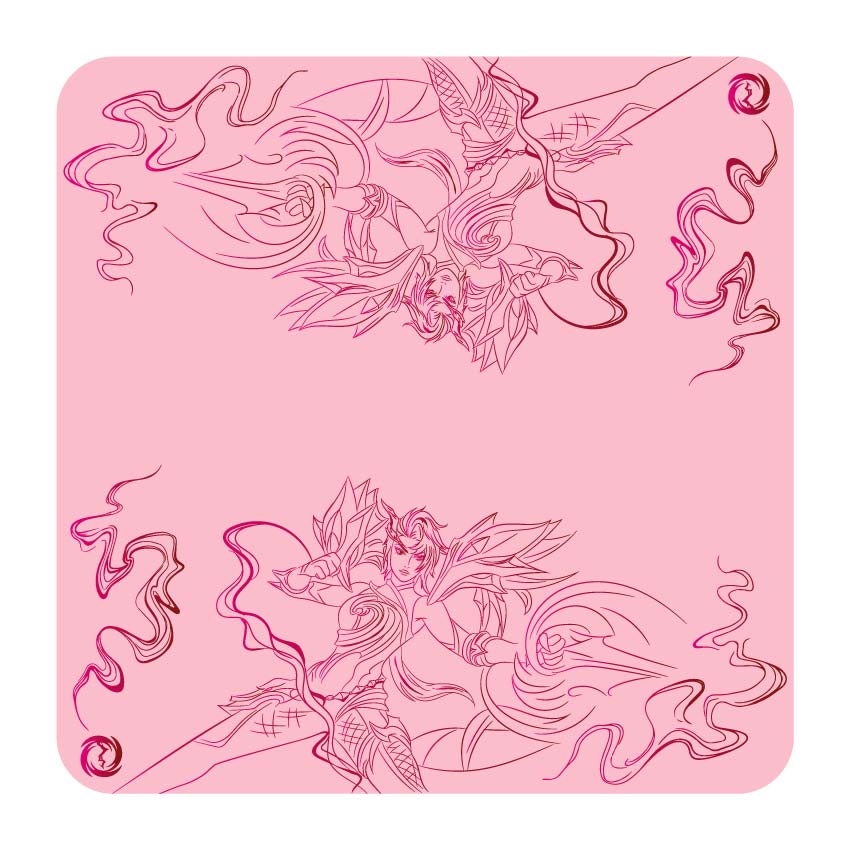 Tapete de Tela – Doble - Kai'sa Lagoon Dragon