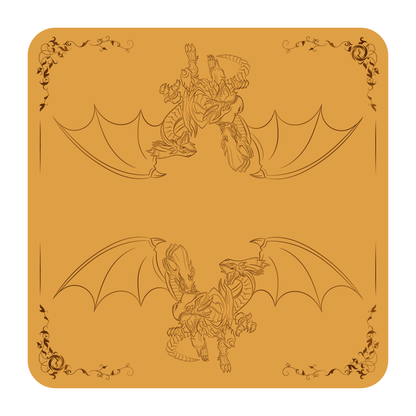 Tapete de Tela – Doble - Dragon Master Magia