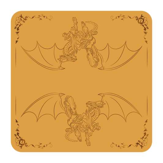 Tapete de Tela – Doble - Dragon Master Magia