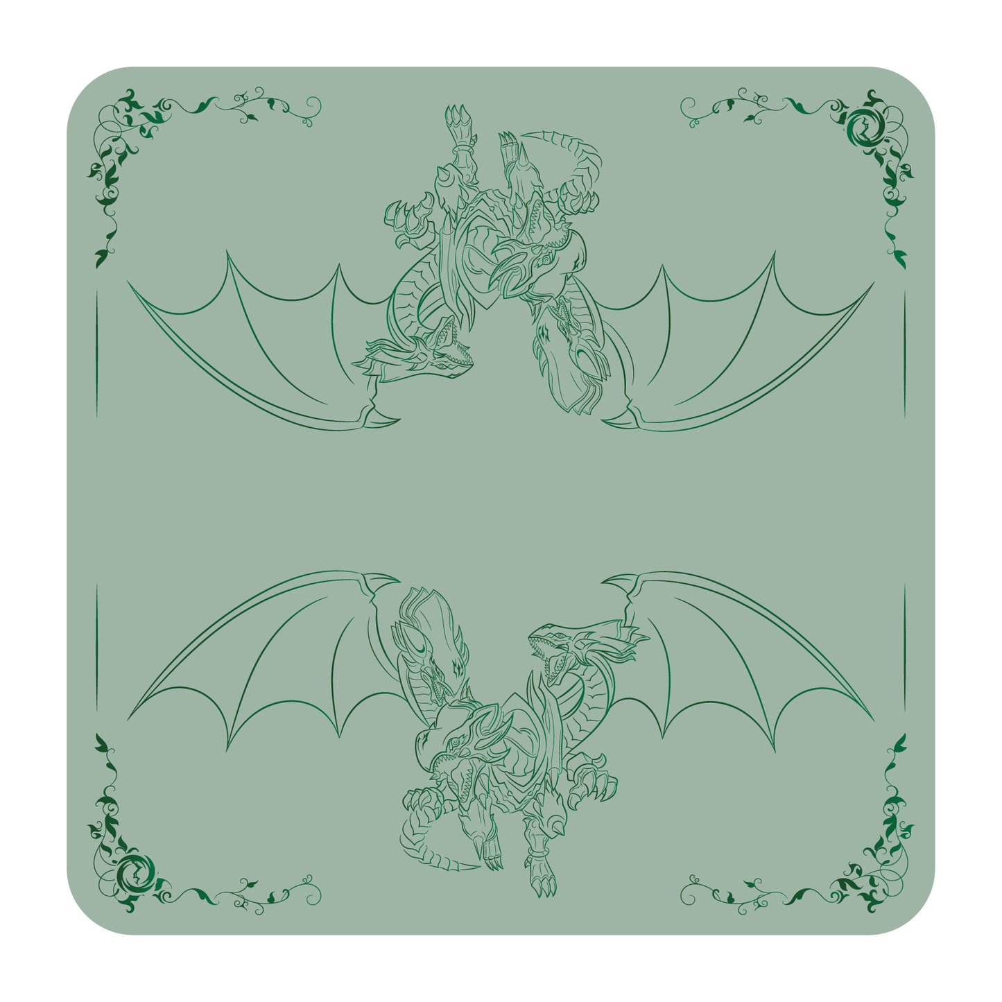 Tapete de Tela – Doble - Dragon Master Magia
