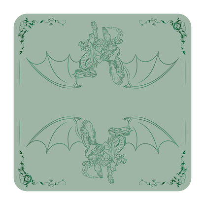 Tapete de Tela – Doble - Dragon Master Magia