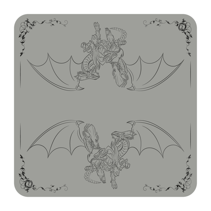 Tapete de Tela – Doble - Dragon Master Magia
