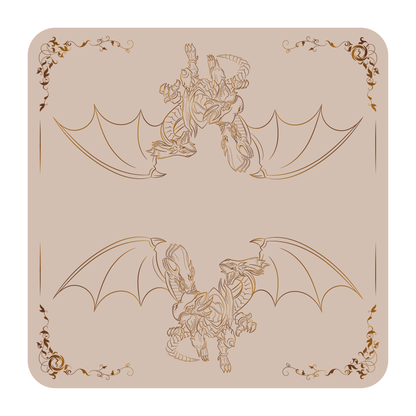 Tapete de Tela – Doble - Dragon Master Magia