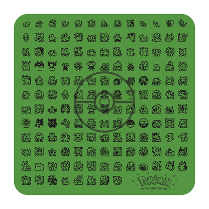 Tapete de Tela – Doble - Pokedex Pokemon