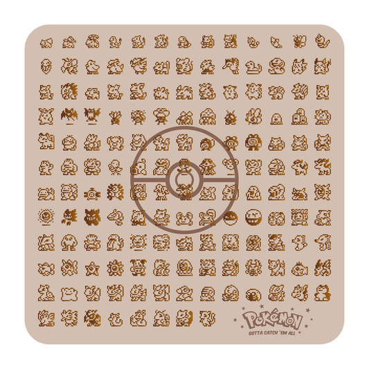 Tapete de Tela – Doble - Pokedex Pokemon