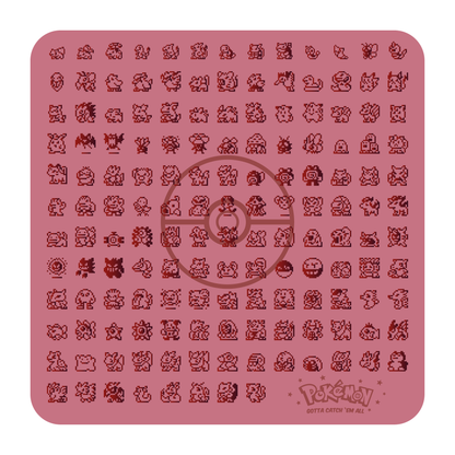 Tapete de Tela – Doble - Pokedex Pokemon