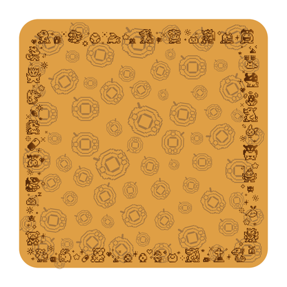 Tapete de Tela – Doble - Tamagotchi Digimon