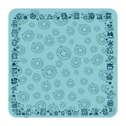 Tapete de Tela – Doble - Tamagotchi Digimon