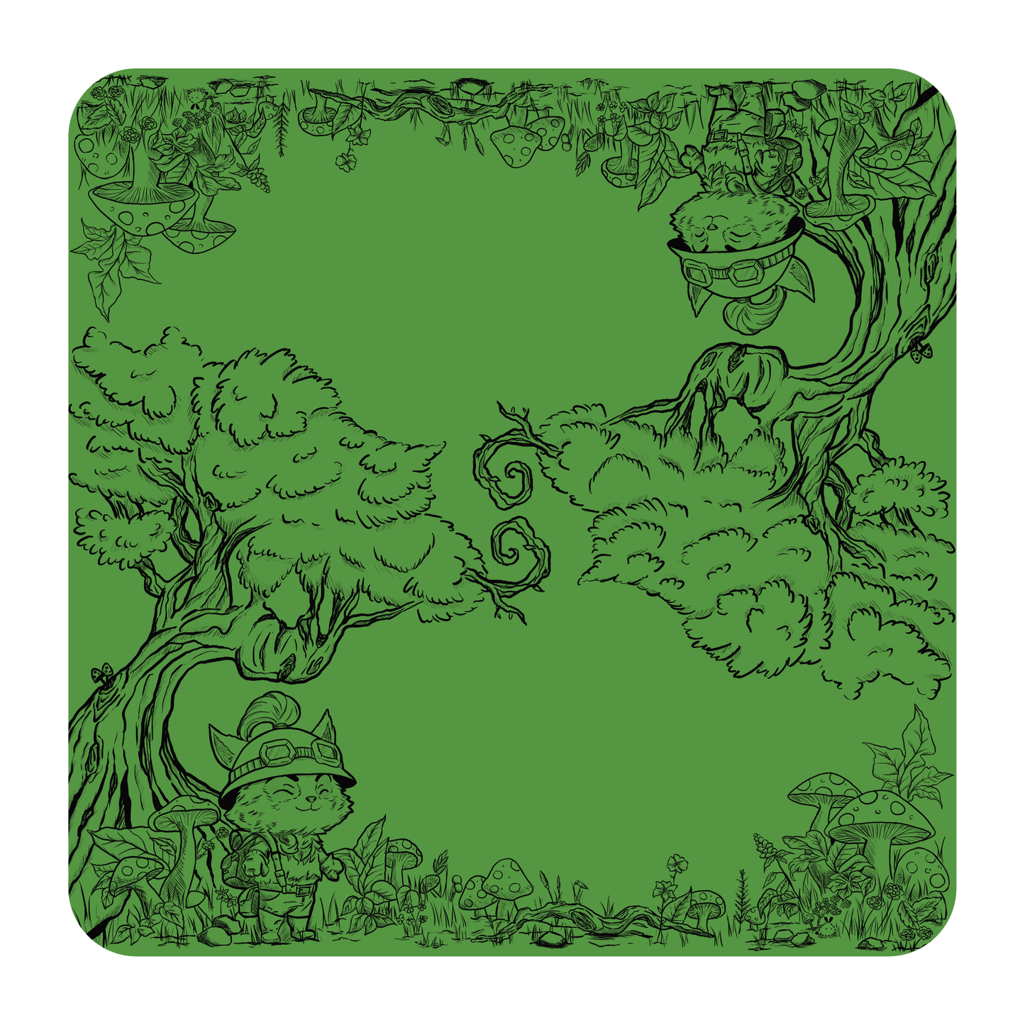 Fabric Mat – Double - Teemo