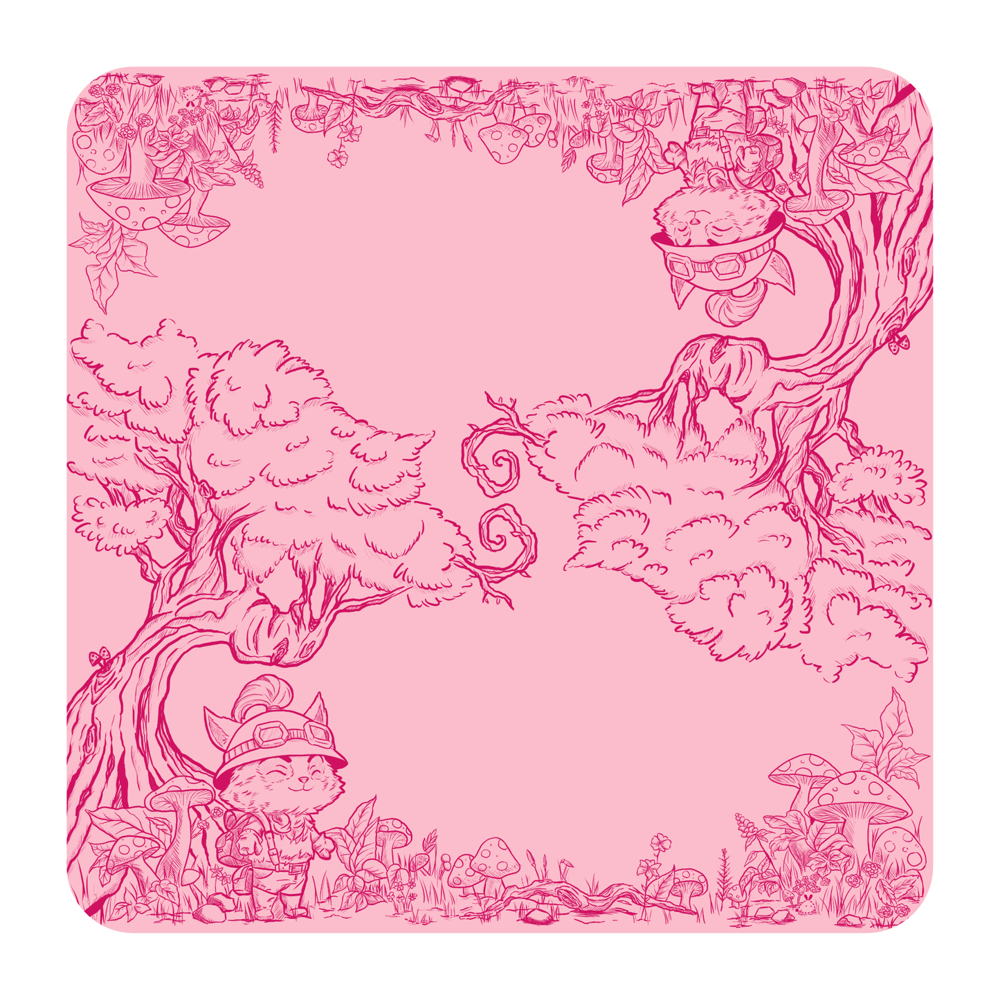 Fabric Mat – Double - Teemo