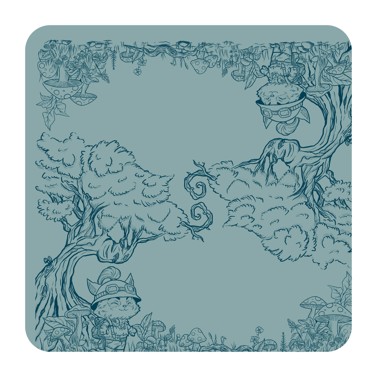 Fabric Mat – Double - Teemo