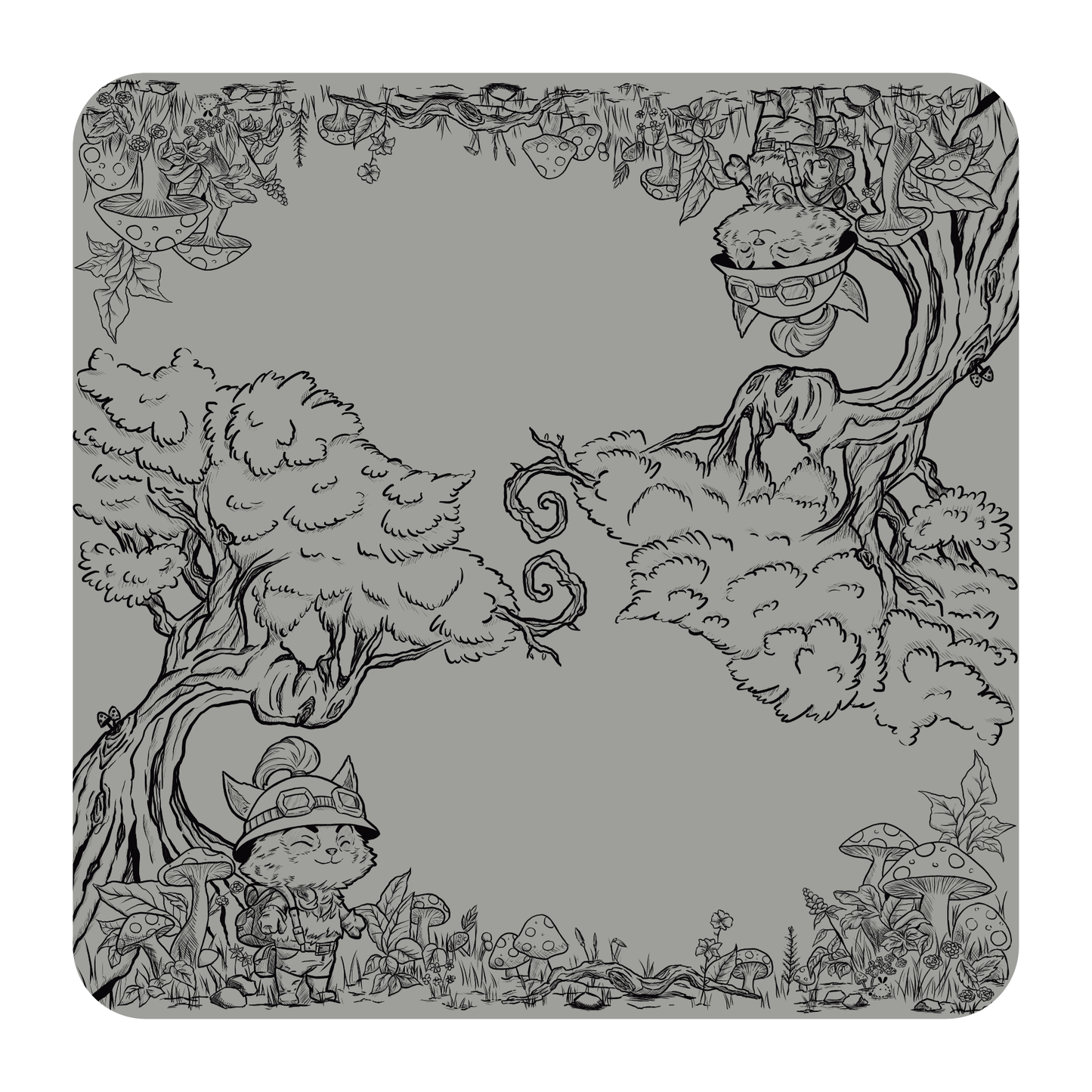 Fabric Mat – Double - Teemo