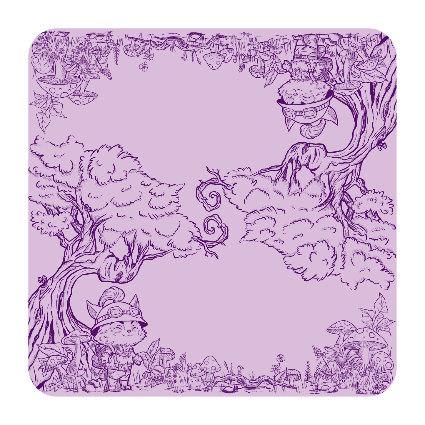 Fabric Mat – Double - Teemo