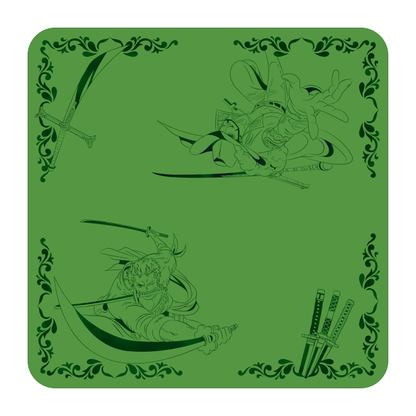 Tapete de Tela – Doble - Zoro Mihawk