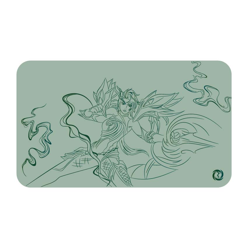 Tapete de Tela – Individual - Kai'sa Lagoon Dragon