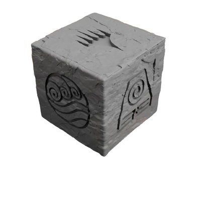 Deckbox 3D - Avatar Elementos